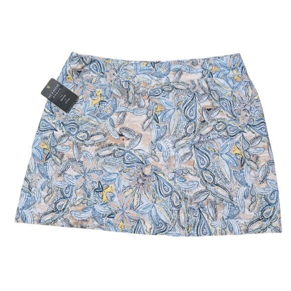 Zac & Rachel Dresses & Skirts - Zac & Rachel Woman Blue Paisley Skirt Floral Womens Size 18W NEW NWT